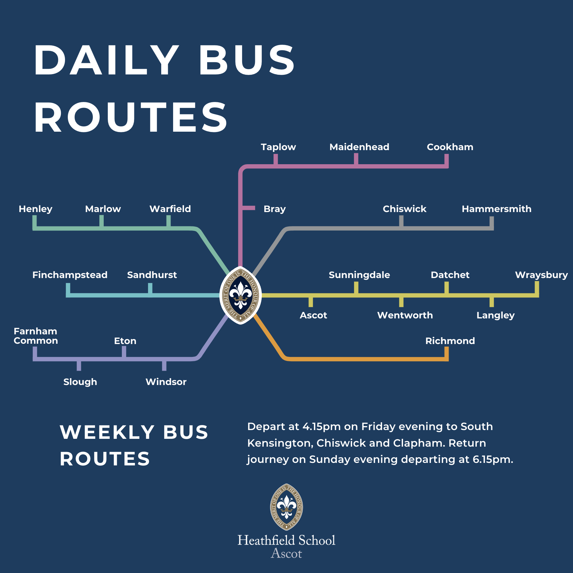 New Daily Bus Routes